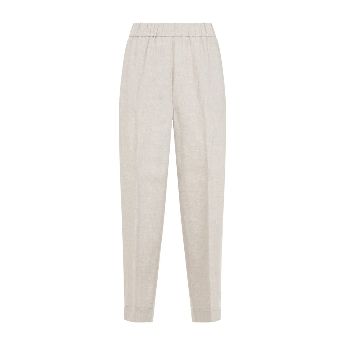 Peserico Relaxed Fit Linen Trousers