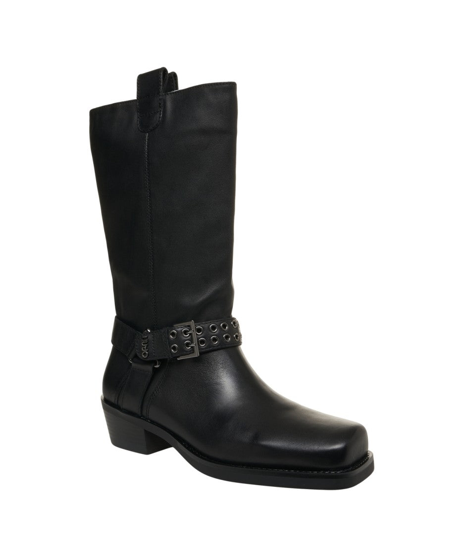 Liu Jo Leather Cowboy Boots