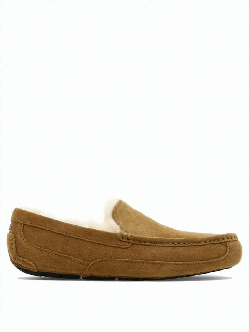 Ugg Suede Loafers With Plush Wool-Lyocell Lining