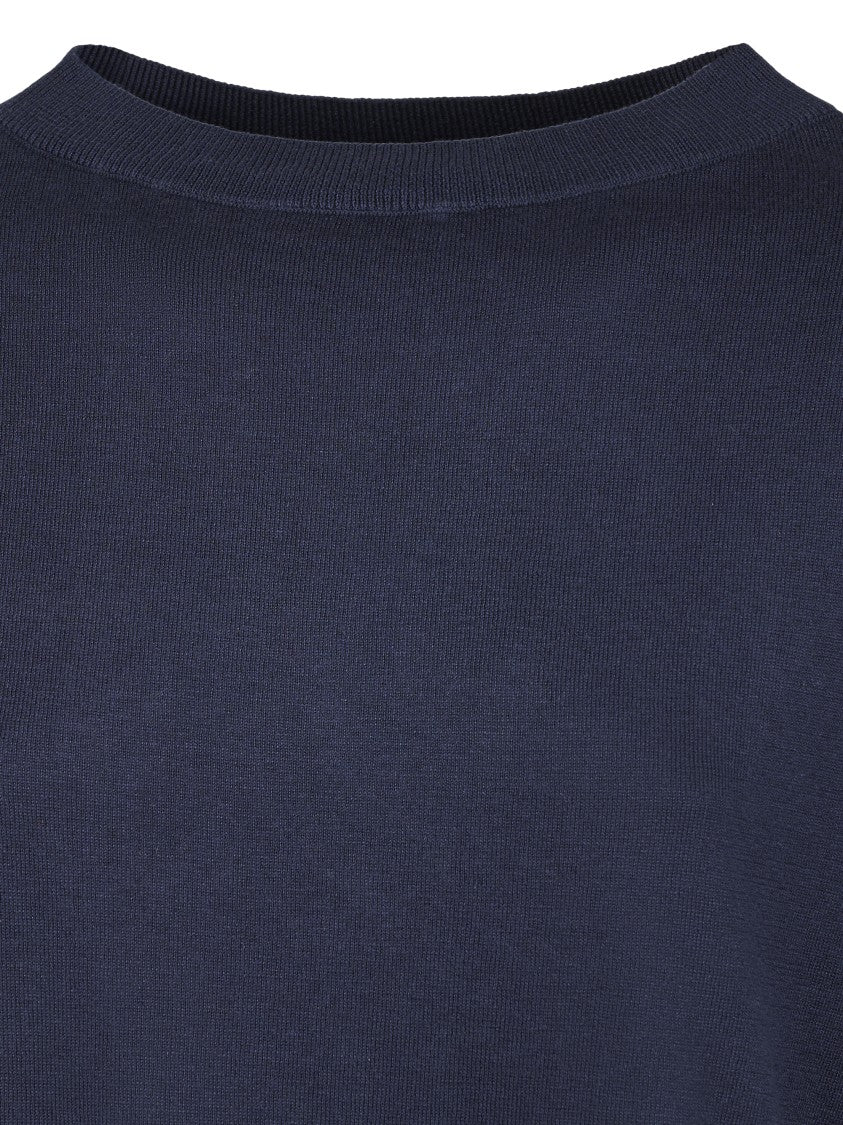 Max Mara Relaxed Fit Knit Top With Round Neckline