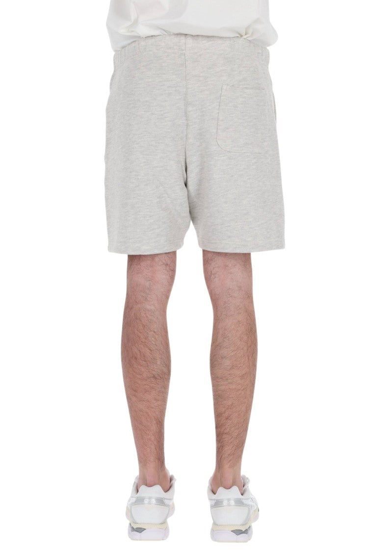 Autry Grey Sweat Cotton Denim Shorts