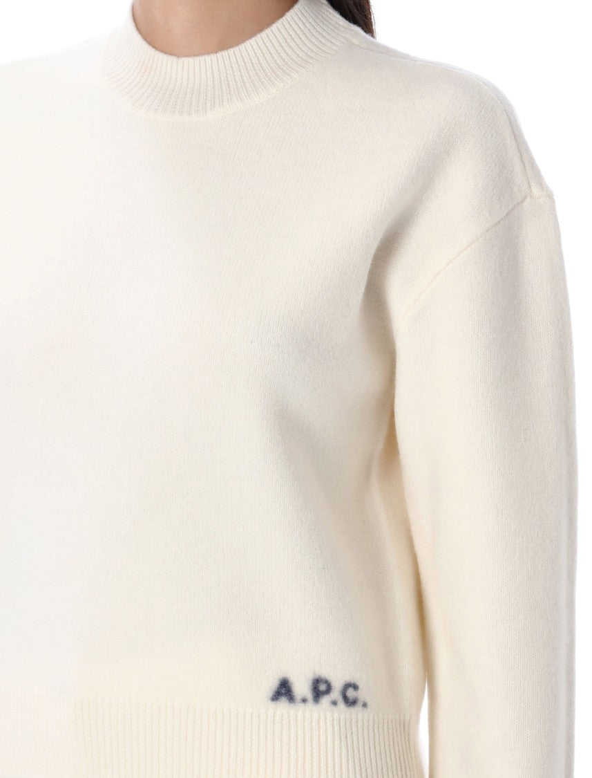 A.P.C. Esther Crew Neck Knit Sweater