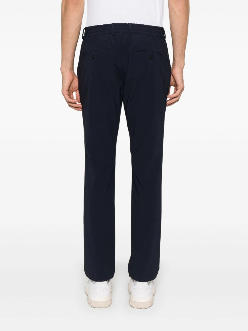 Cruna Tailored Straight Leg Classic Waistband Trousers