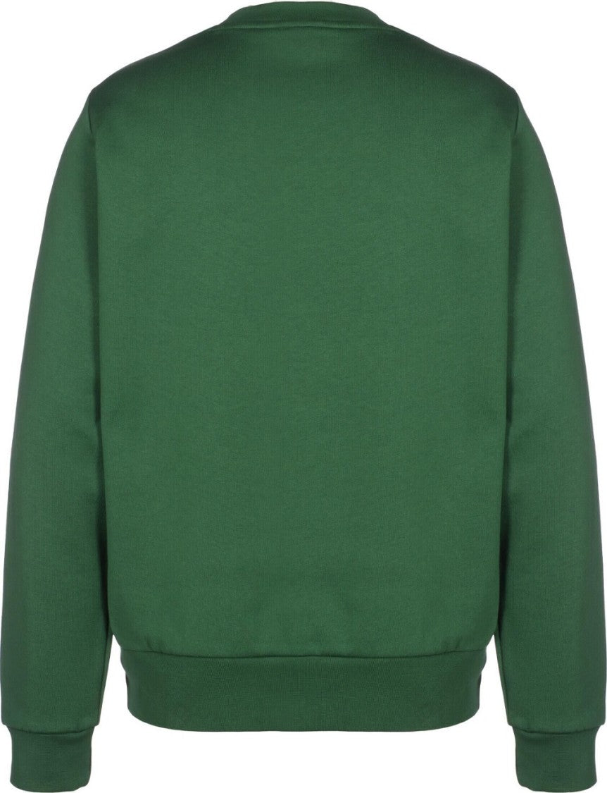 Lacoste Brushed Organic Cotton High Collar Sweatshirt