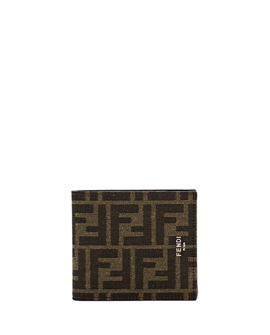 Fendi Bi-Fold Jacquard Wallet