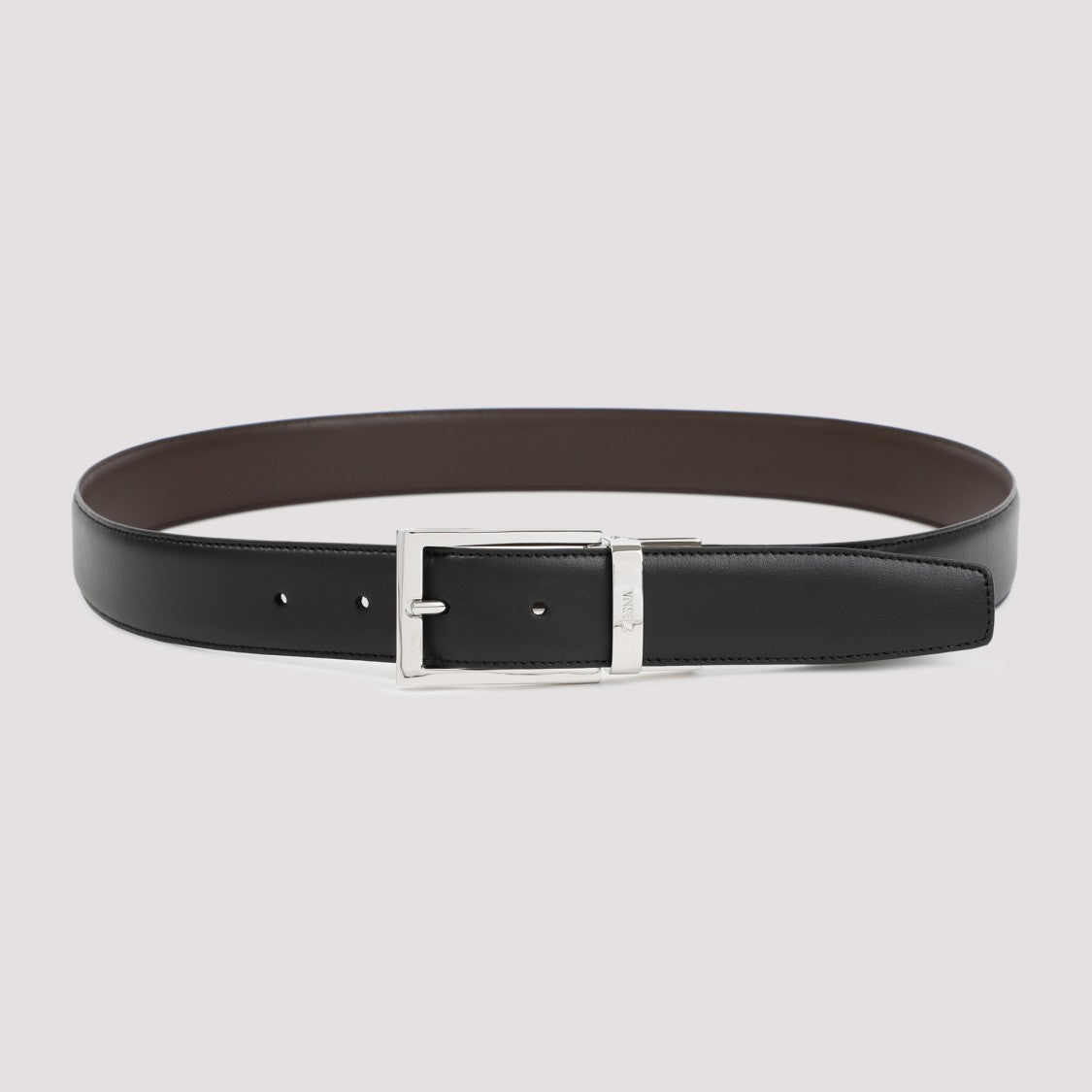 Zegna Black And Brown Reversible Belt