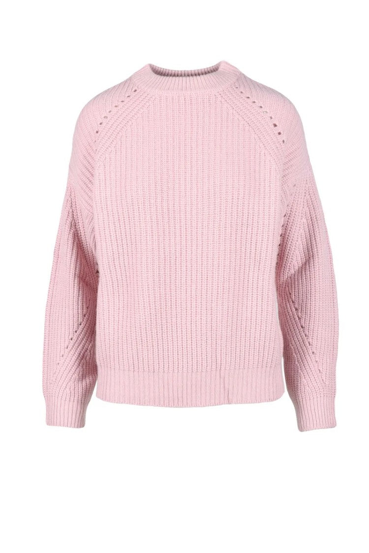 N.O.W. Andrea Rosati Ribbed Knit Sweater With Cropped Silhouette