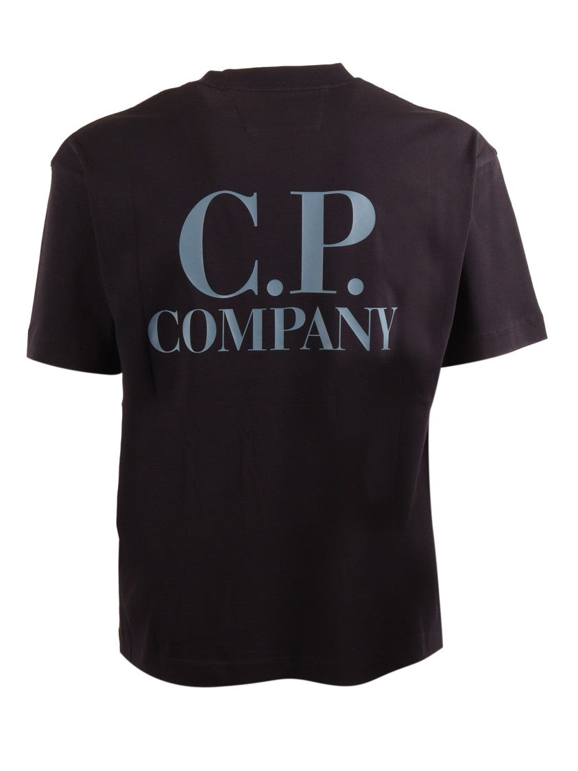 C.P. Company Classic Bold Logo Crew Neck T-Shirt