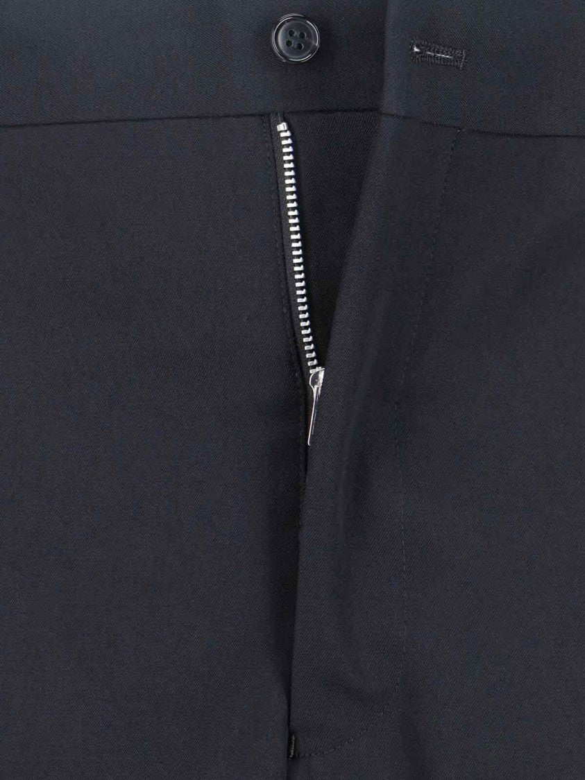 Comme Des Garçons Straight-Leg Trousers With Classic Tailored Fit