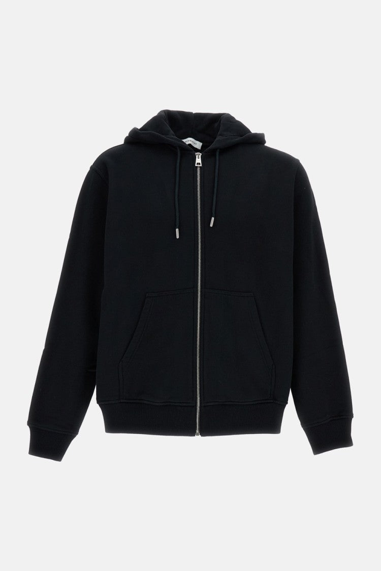 Givenchy Photographic Negative Print Zipped Hoodie