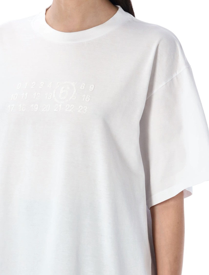 Mm6 By Maison Margiela Numeric Logo T-Shirt