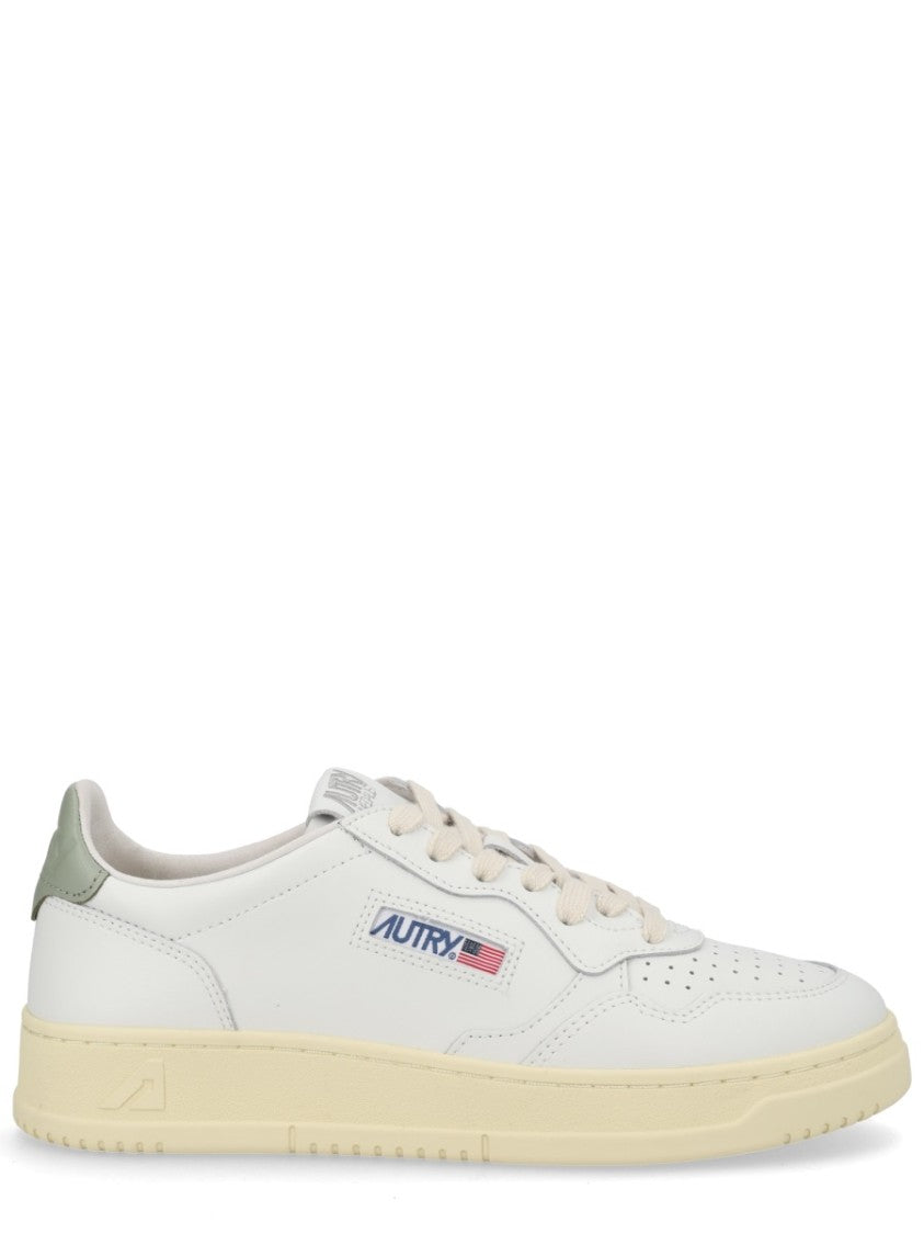 Autry Medalist Low Perforated Suede Overlays Sneakers