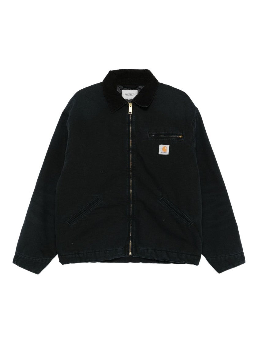 Carhartt Wip Brown Corduroy Collar Canvas Jacket