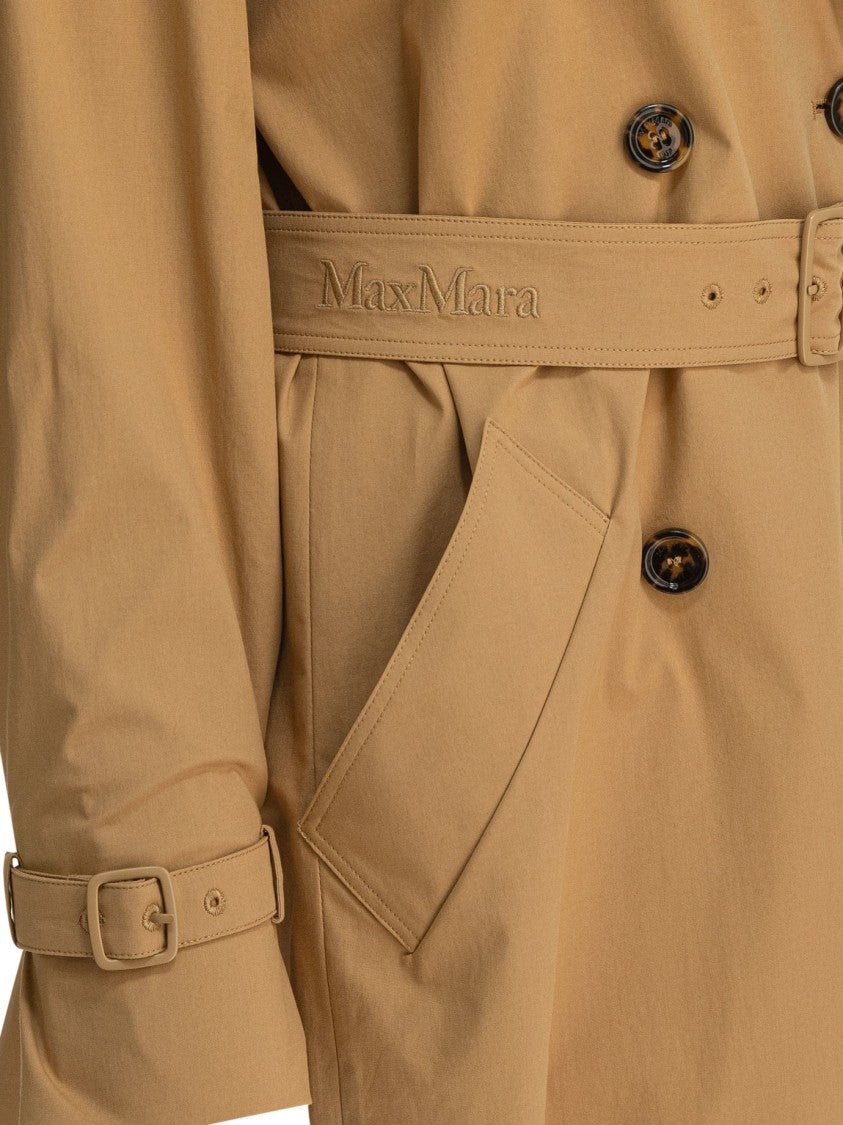 Max Mara Cotton Canvas Raincoat