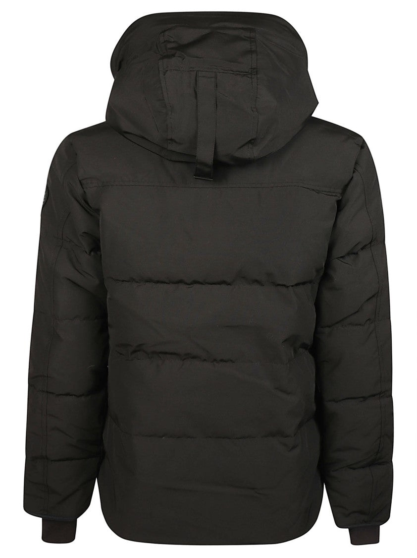 Canada Goose Macmillan Black Hooded Padded Parka