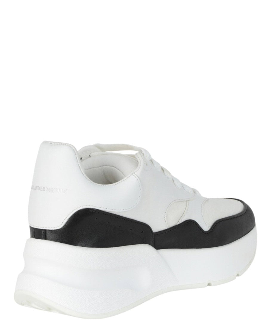 Alexander Mcqueen Oversized Leather Runner Sneakers
