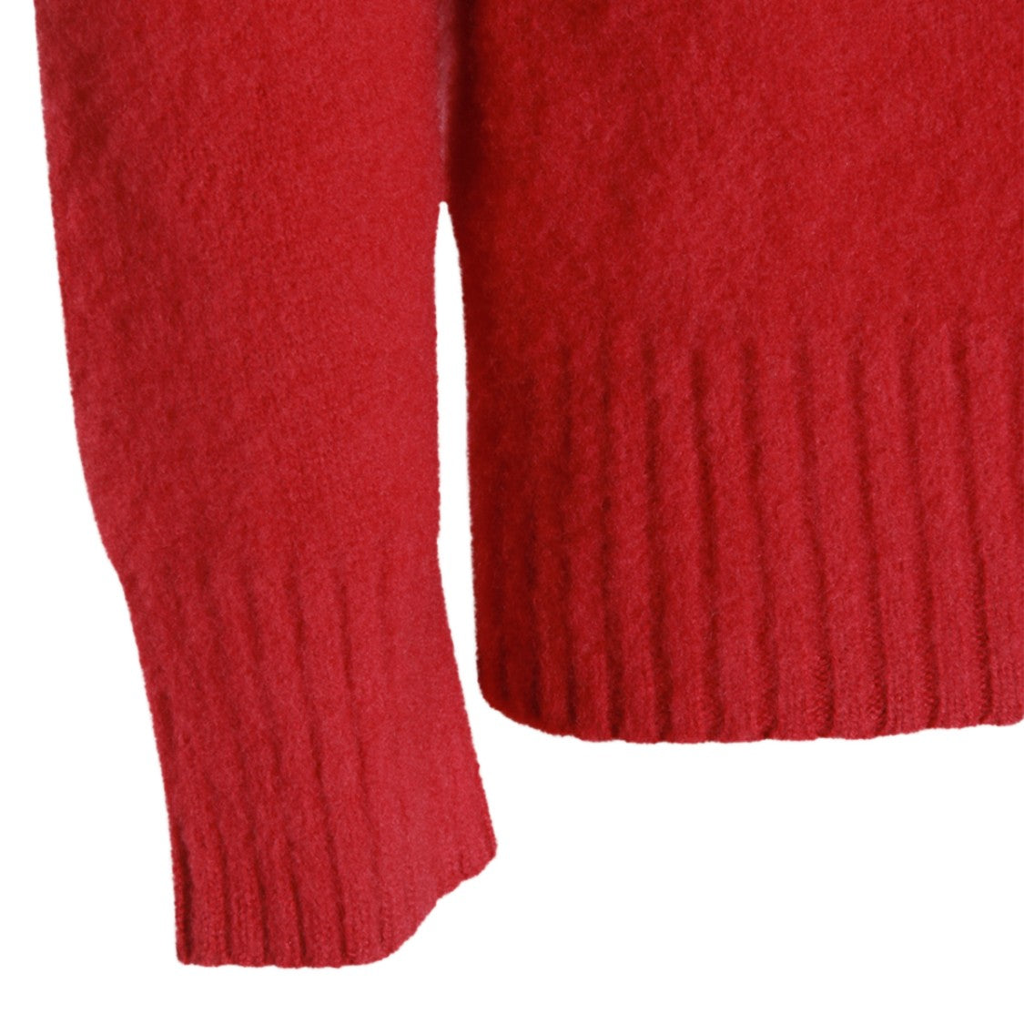 Piacenza Cashmere Classic Crew Neck Sweater In Red