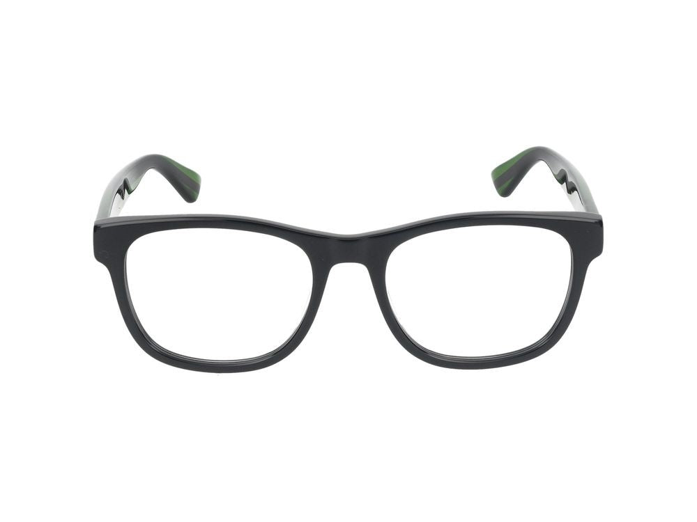 Gucci Eyeglasses Gg0004on 002 Black Green Transparent 53/19/145
