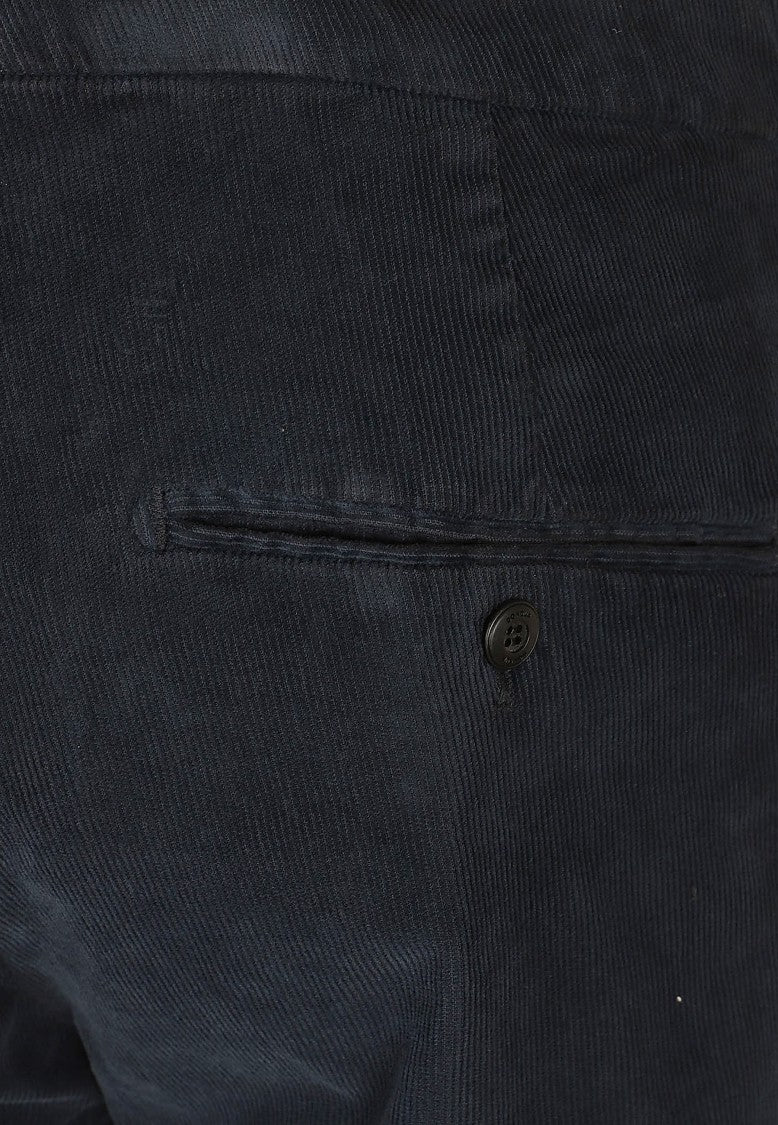 Dondup Low-Rise Slim Fit Trousers With Cuffed Hem