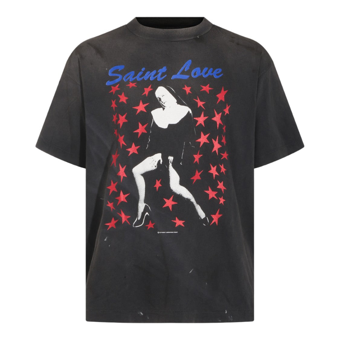 Saint Mxxxxxx Bold Graphic Print Short-Sleeve T-Shirt