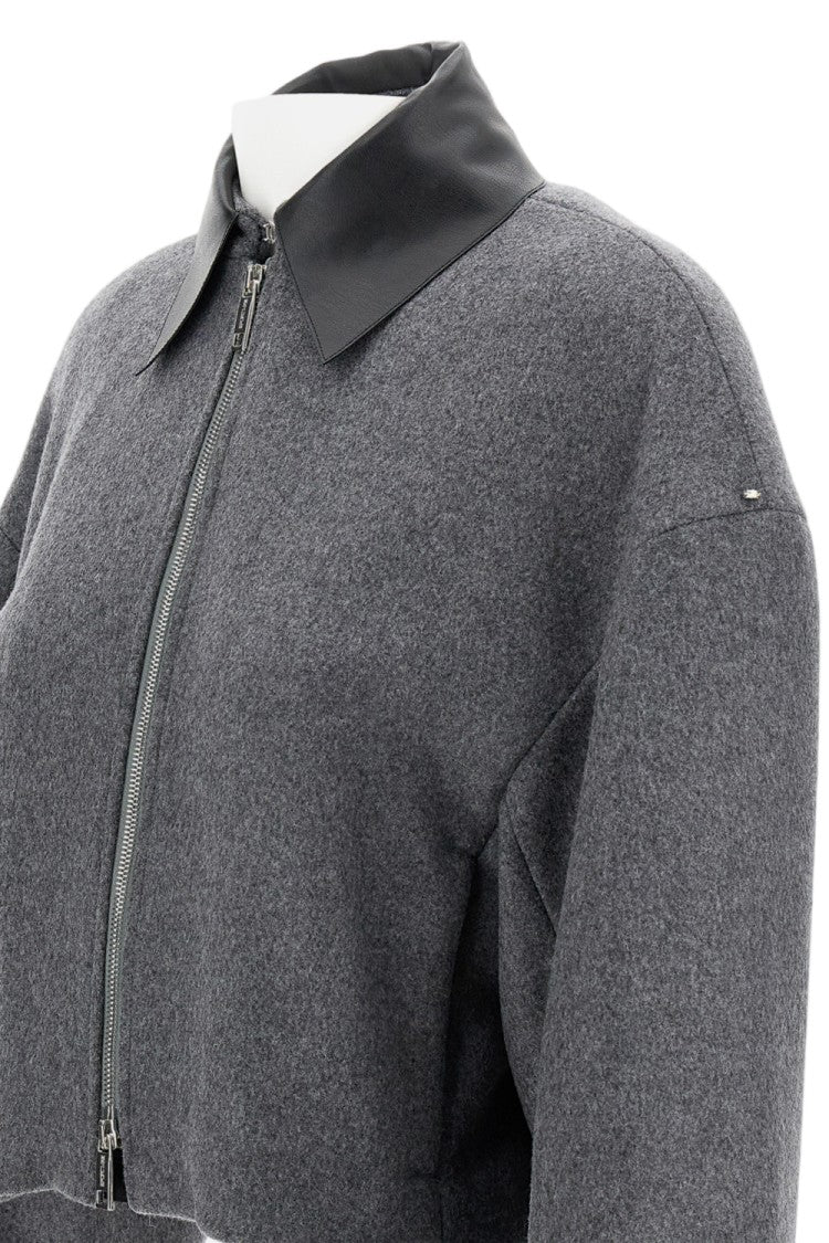 Sportmax Cropped Wool Jacket Vacuo