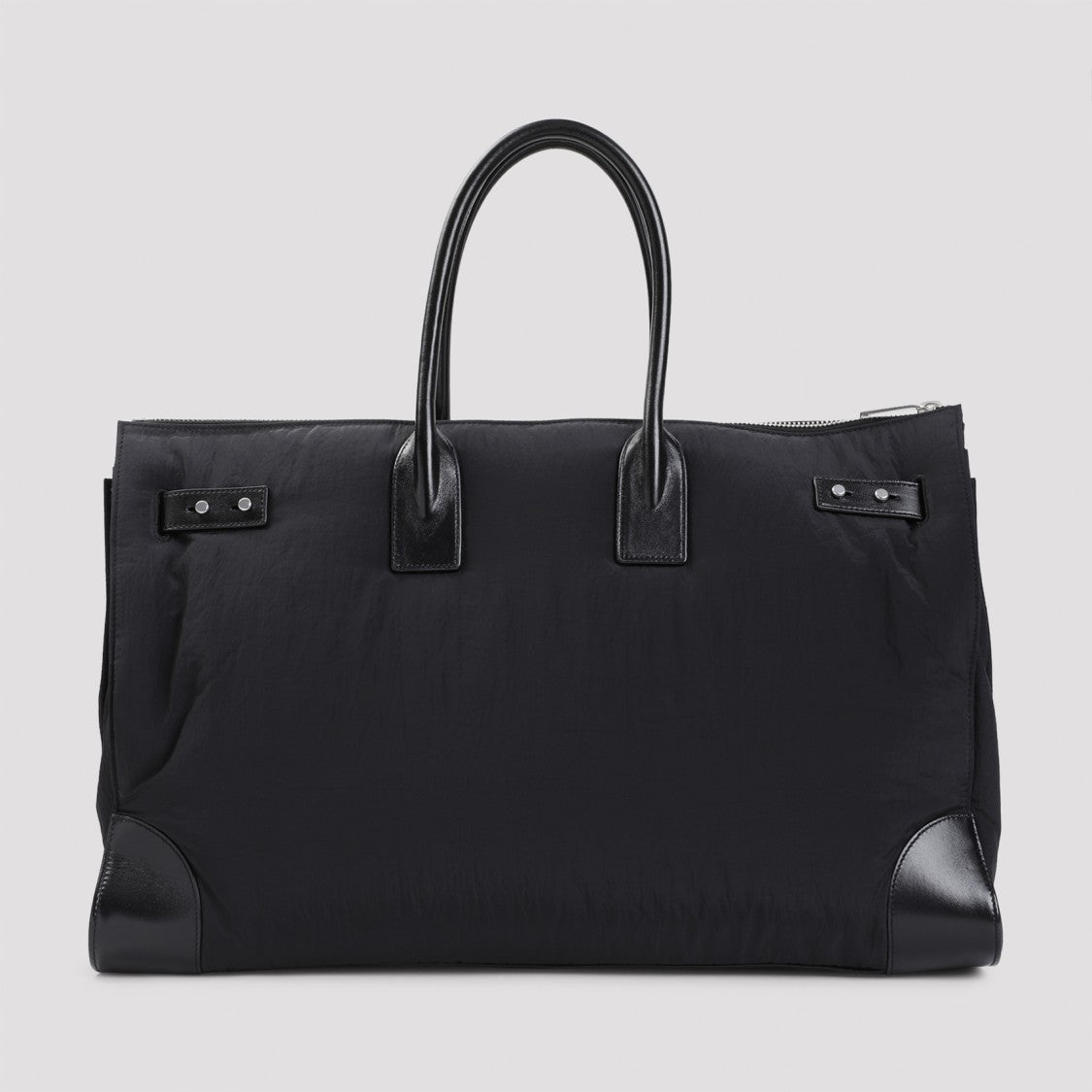 Saint Laurent Black Ysl Duffle Bag