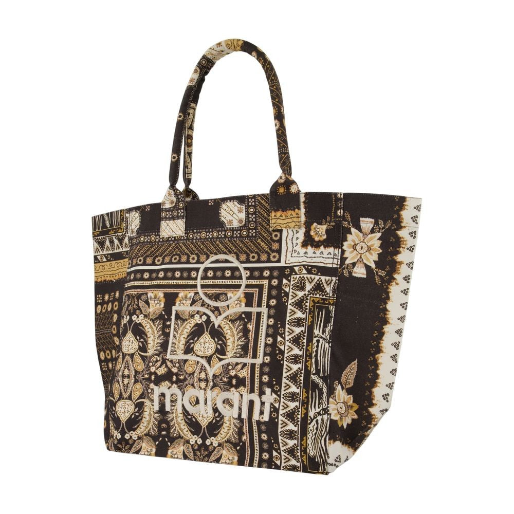 Isabel Marant Yenky Ge Shopper Bag - Cotton - Black