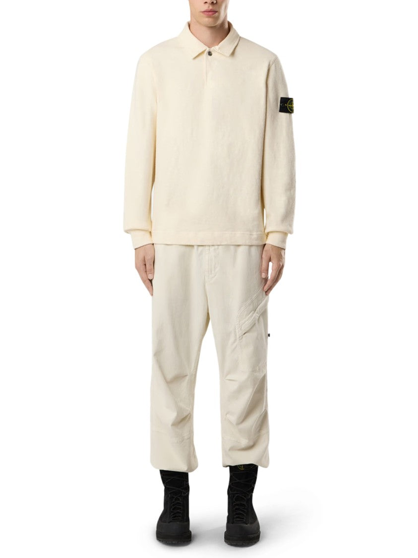 Stone Island Long-Sleeve Polo Shirt