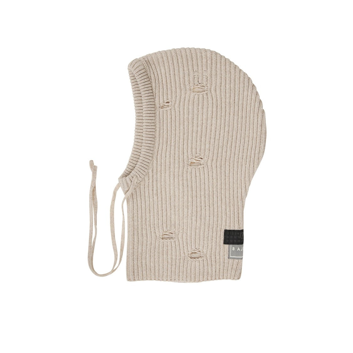 Mm6 By Maison Margiela Ribbed Knit Beanie