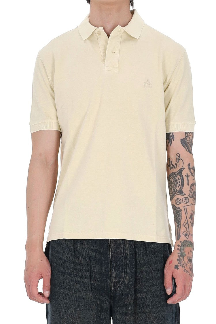 Isabel Marant Afko Premium Cotton Piquet Polo Shirt