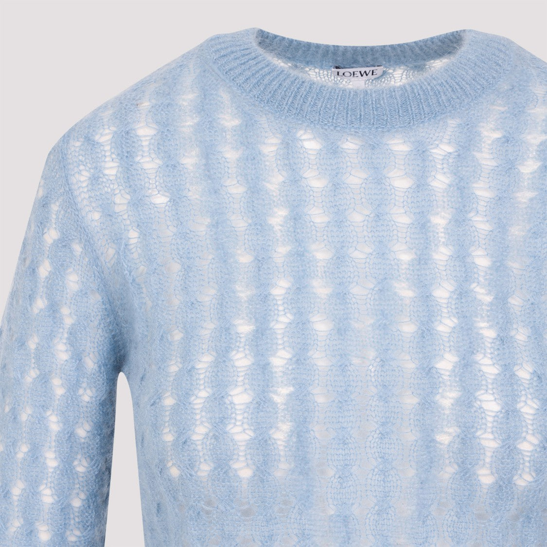 Loewe Light Blue Mohair Pullover