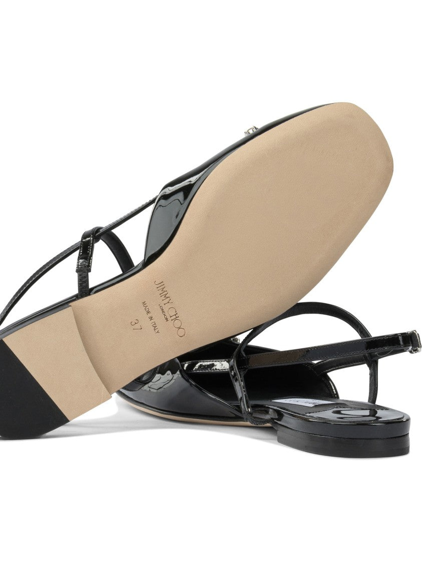 Jimmy Choo "Belinda" Slingback Ballet Flats