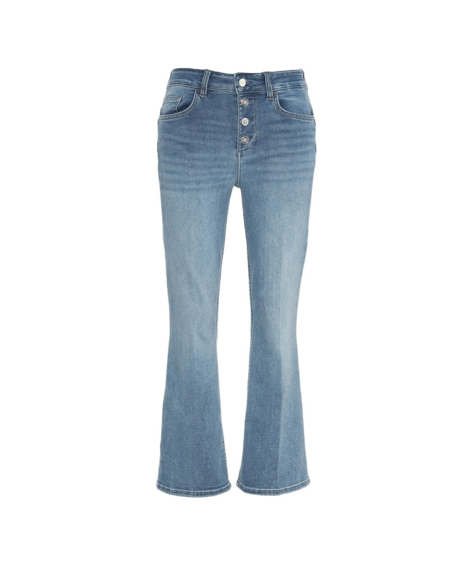 Liu Jo High-Waisted Bootcut Jeans With Flared Leg