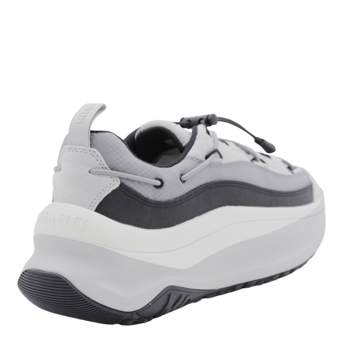 Moon Boot Grey Sneakers With Elevated Sole