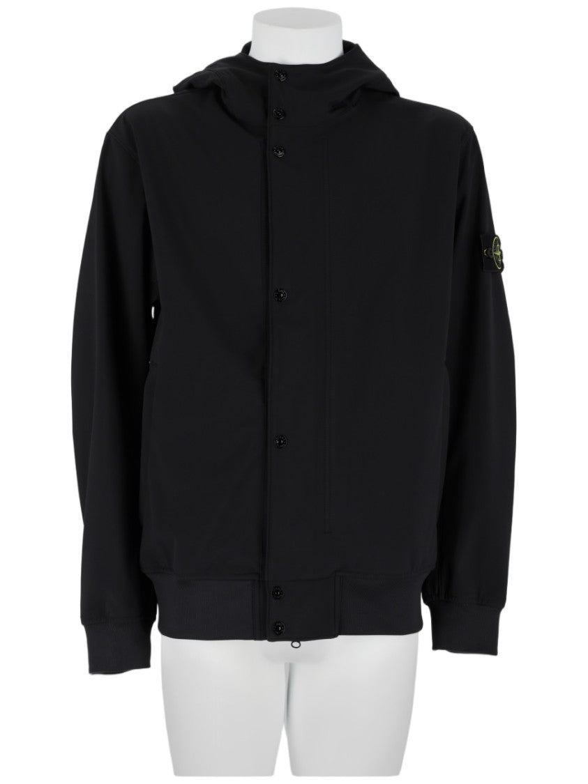 Stone Island Hooded Polyester-Blend Jacket