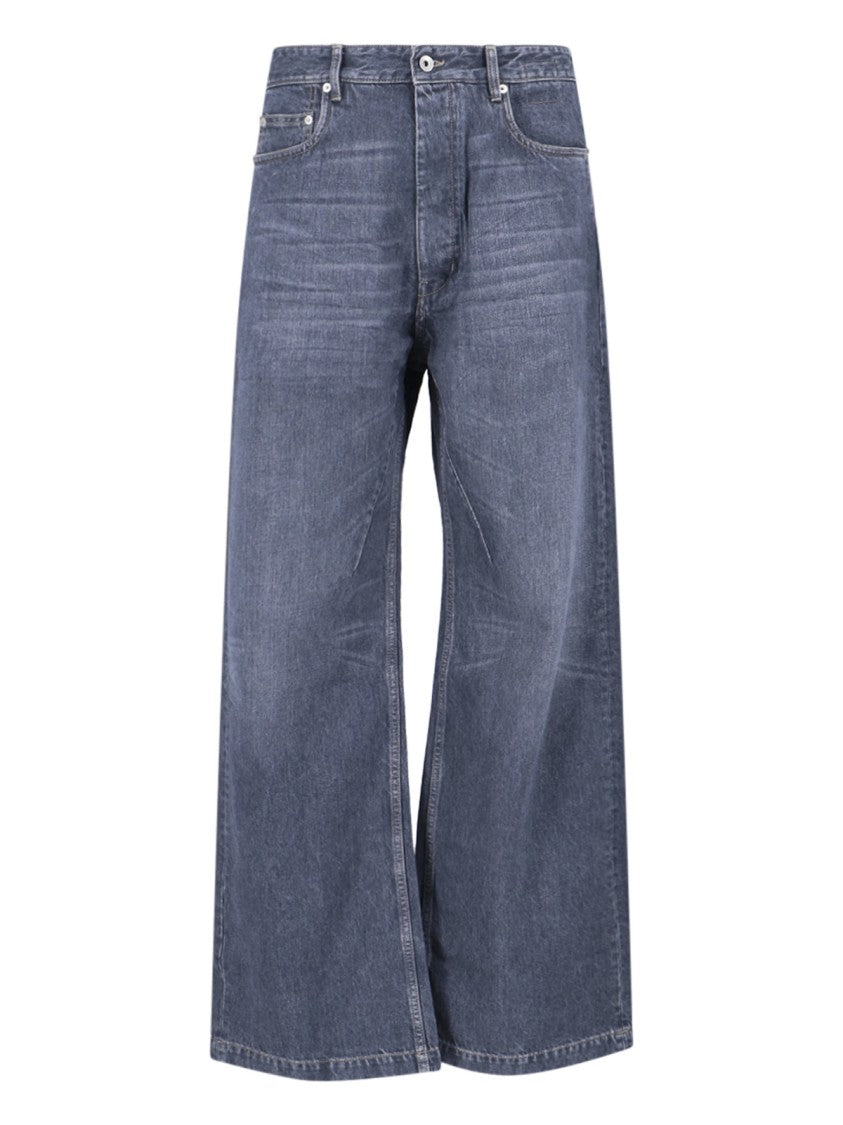 Drkshdw By Rick Owens Straight-Leg Jeans – Blue