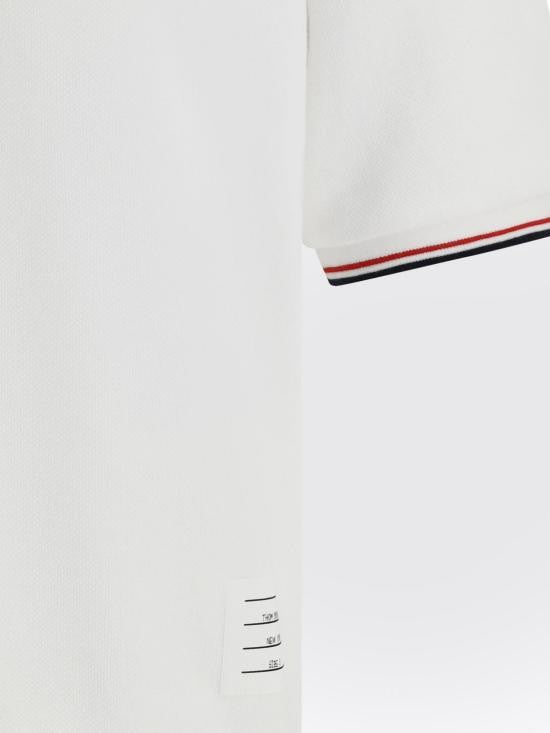 Thom Browne Boxy Fit White Cotton Thom Browne T-Shirt