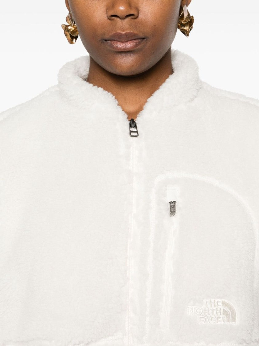 The North Face Cropped Plush Fleece Sweater