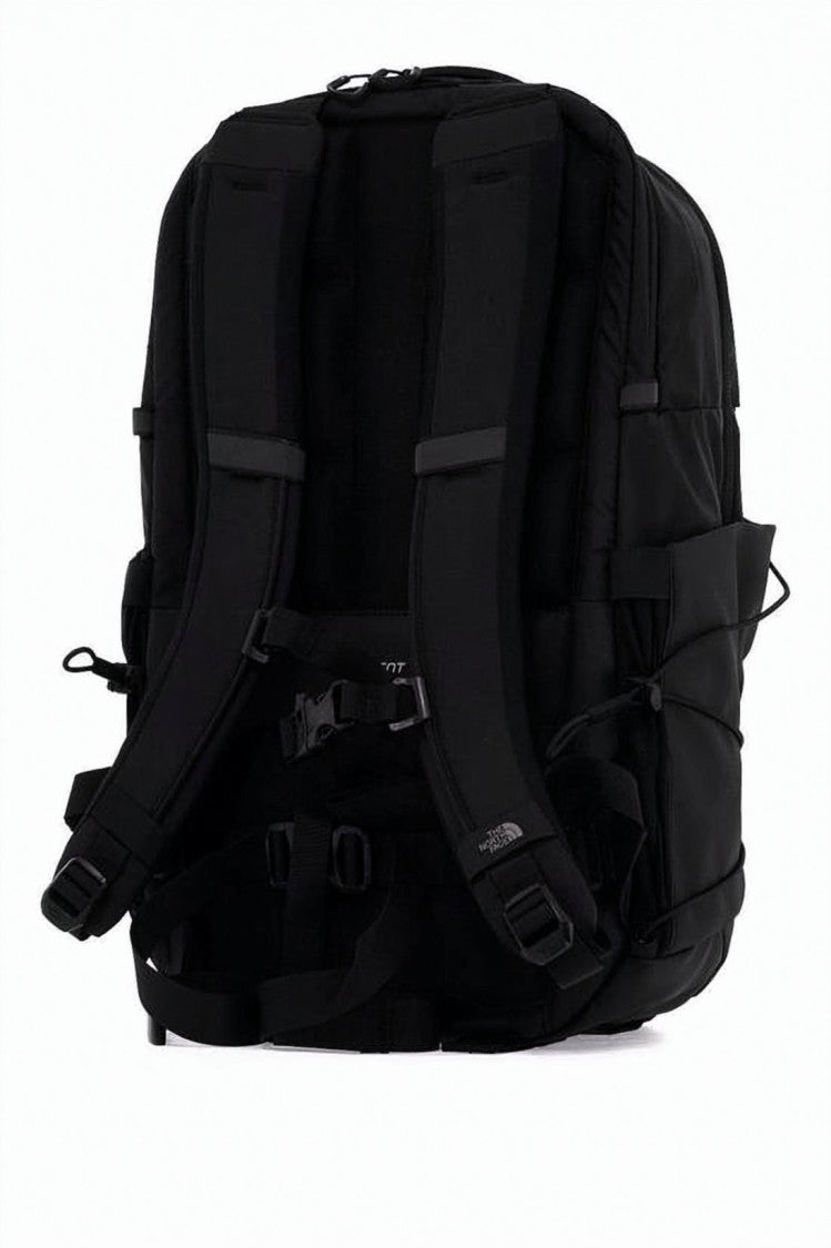 The North Face Spacious Black Nylon Backpack With Adjustable Straps
