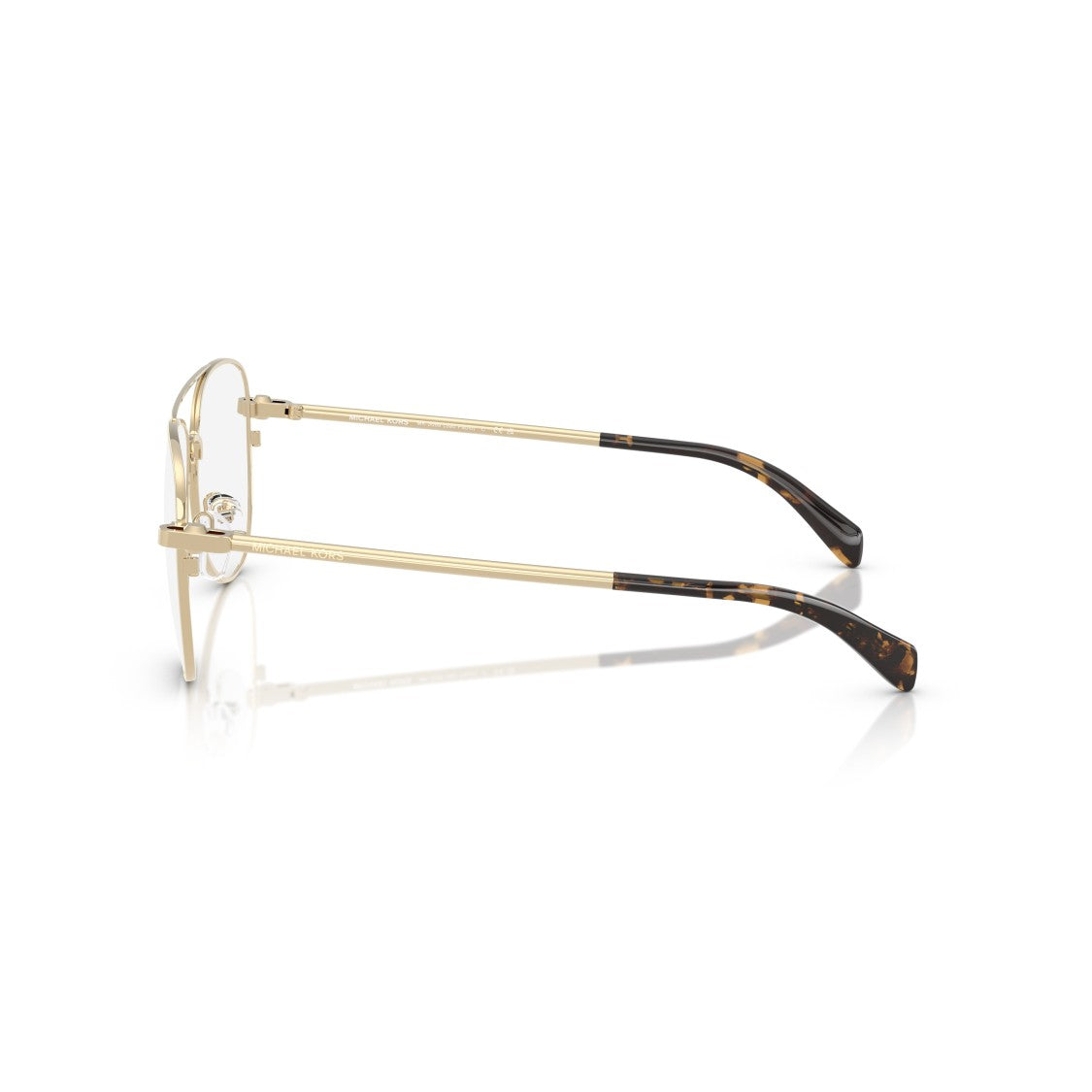 Michael Kors 0Mk3089 Classic Aviator Eyeglasses With Gold Finish