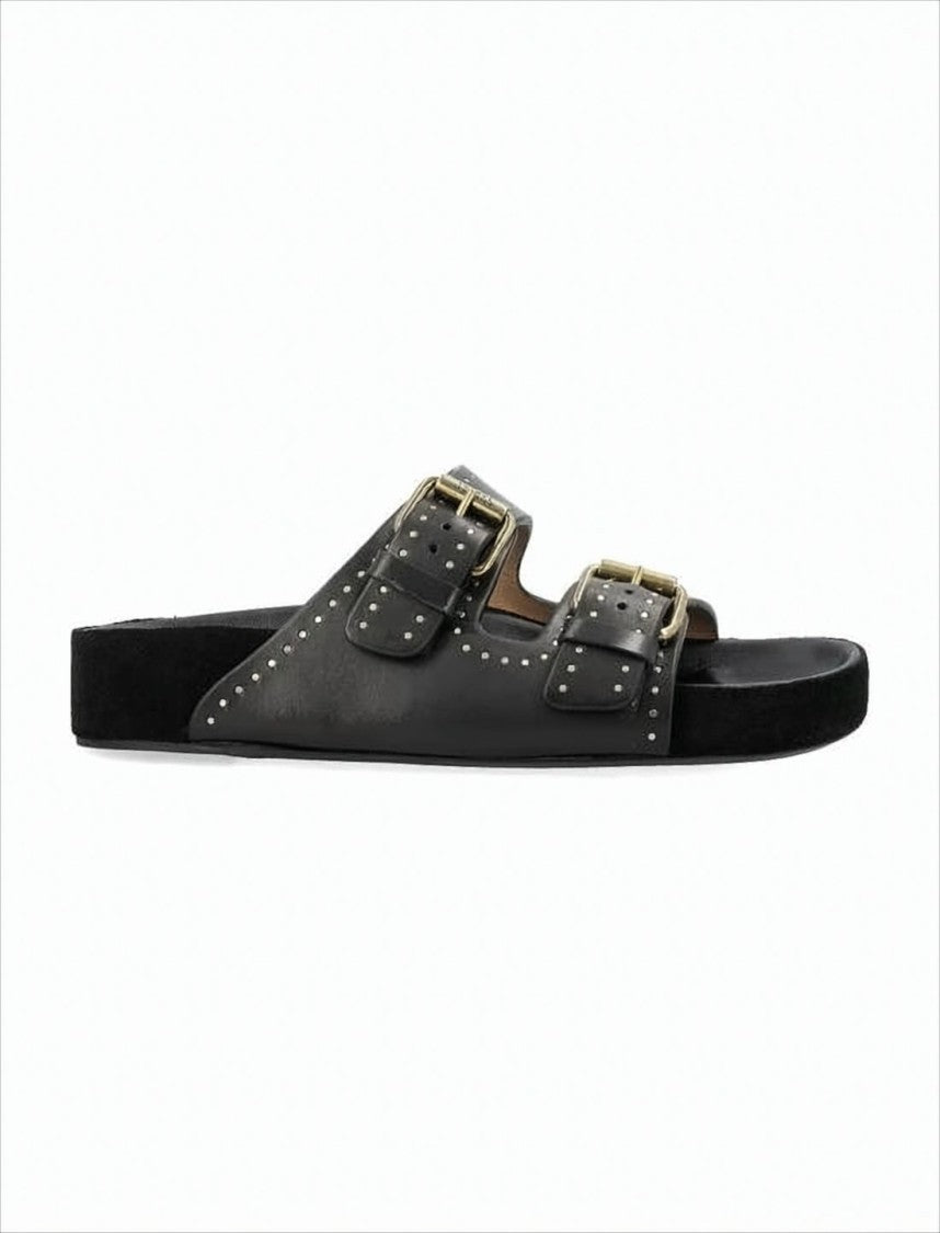 Isabel Marant Slip-On Mules With Dual Buckled Straps