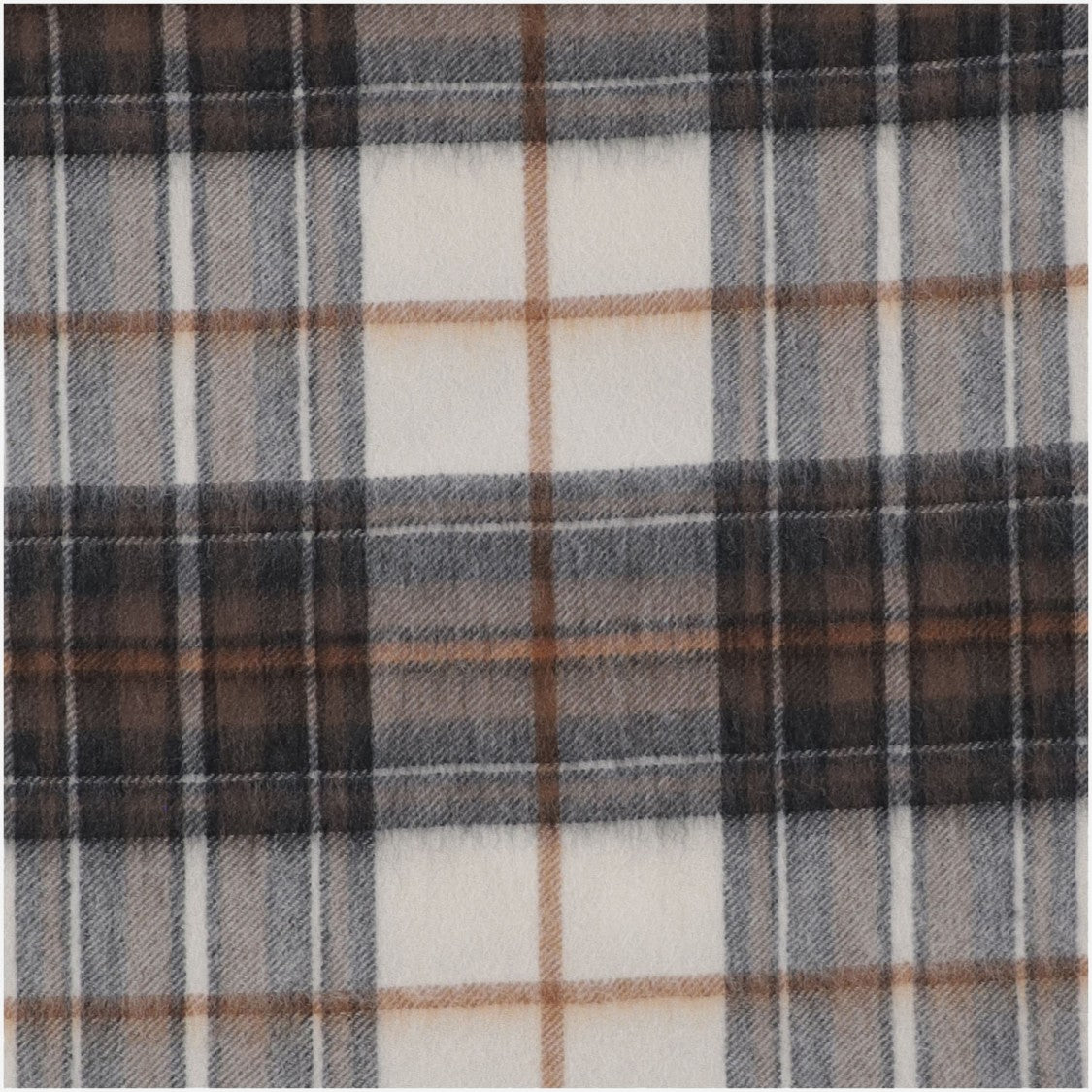 Alex Begg Cashmere Scarf With Classic Check Pattern