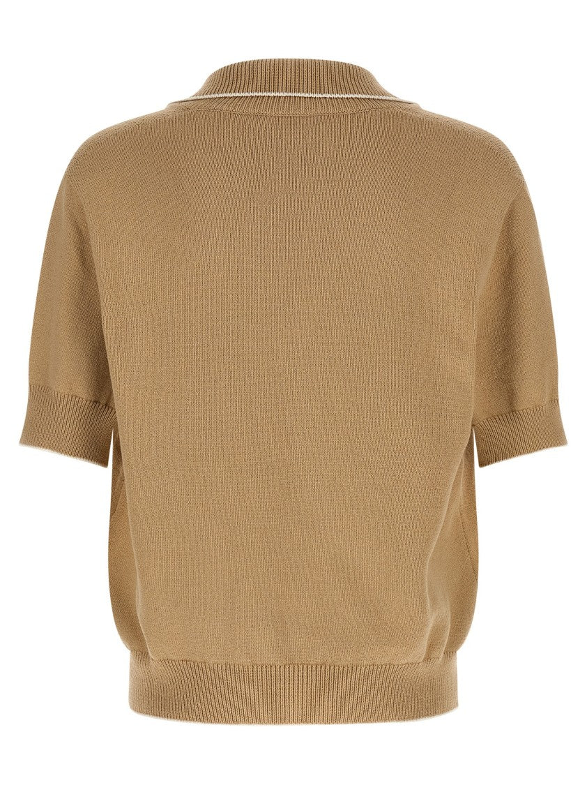 Balmain Stemma' Embroidery Polo Shirt