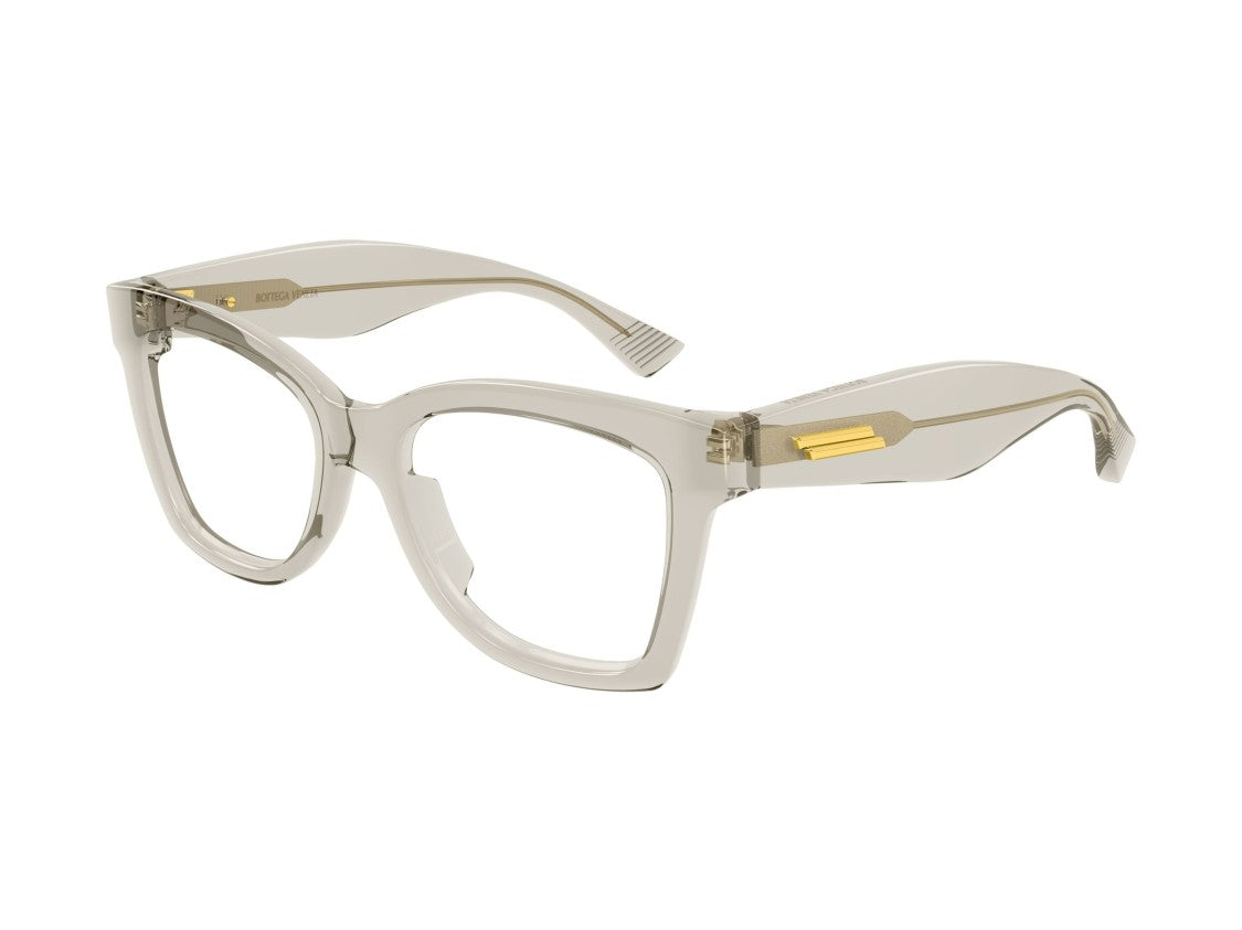 Bottega Veneta Gold Bv1459o Oversized Square Eyeglasses