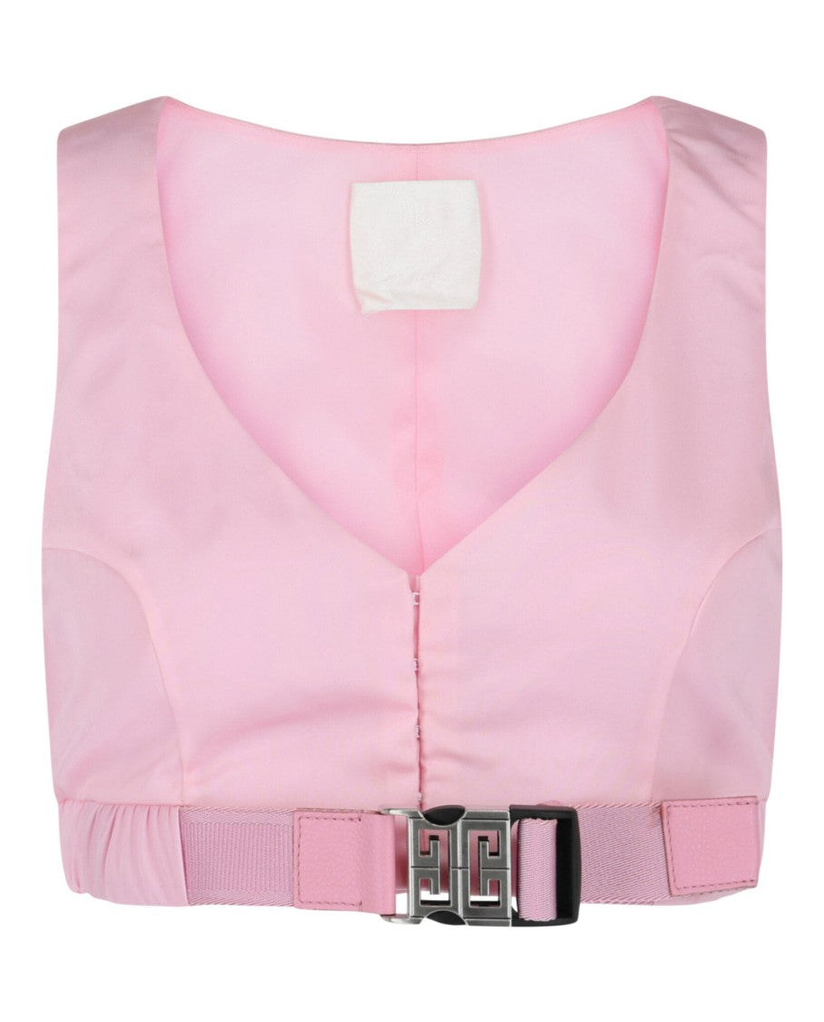 Givenchy Nylon Belted Crop Top