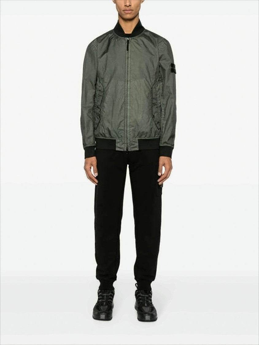 Stone Island Lightweight Grey Polyamide Jacket