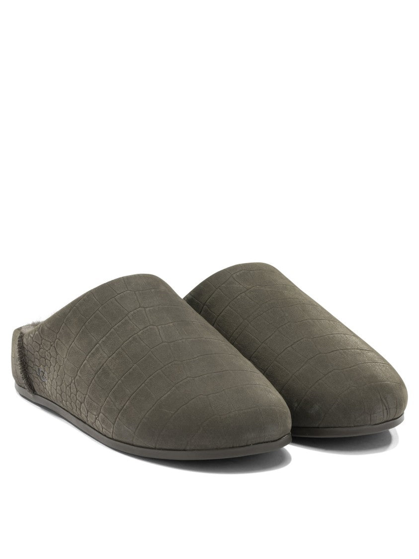 Ugg Textured Leather Slip-On Loafers