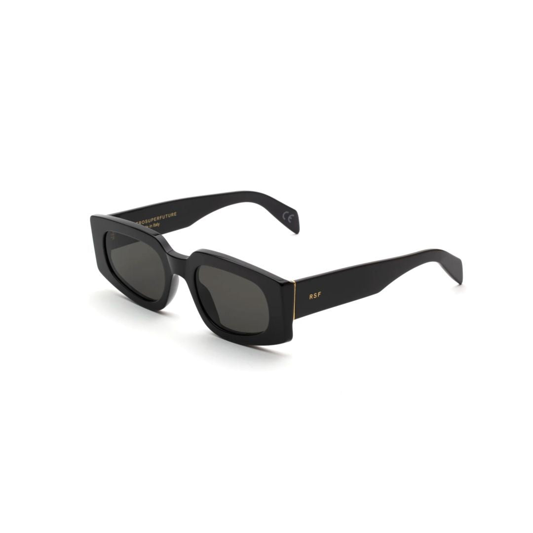 Retrosuperfuture Tetra Black Bold Rectangular Frame Sunglasses