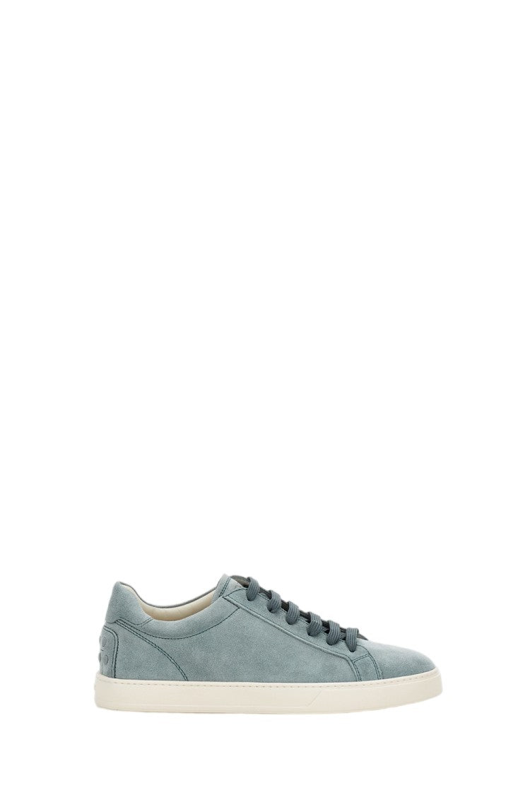 Tod's Suede Low-Top Sneakers With Minimalist Design And Textured Details