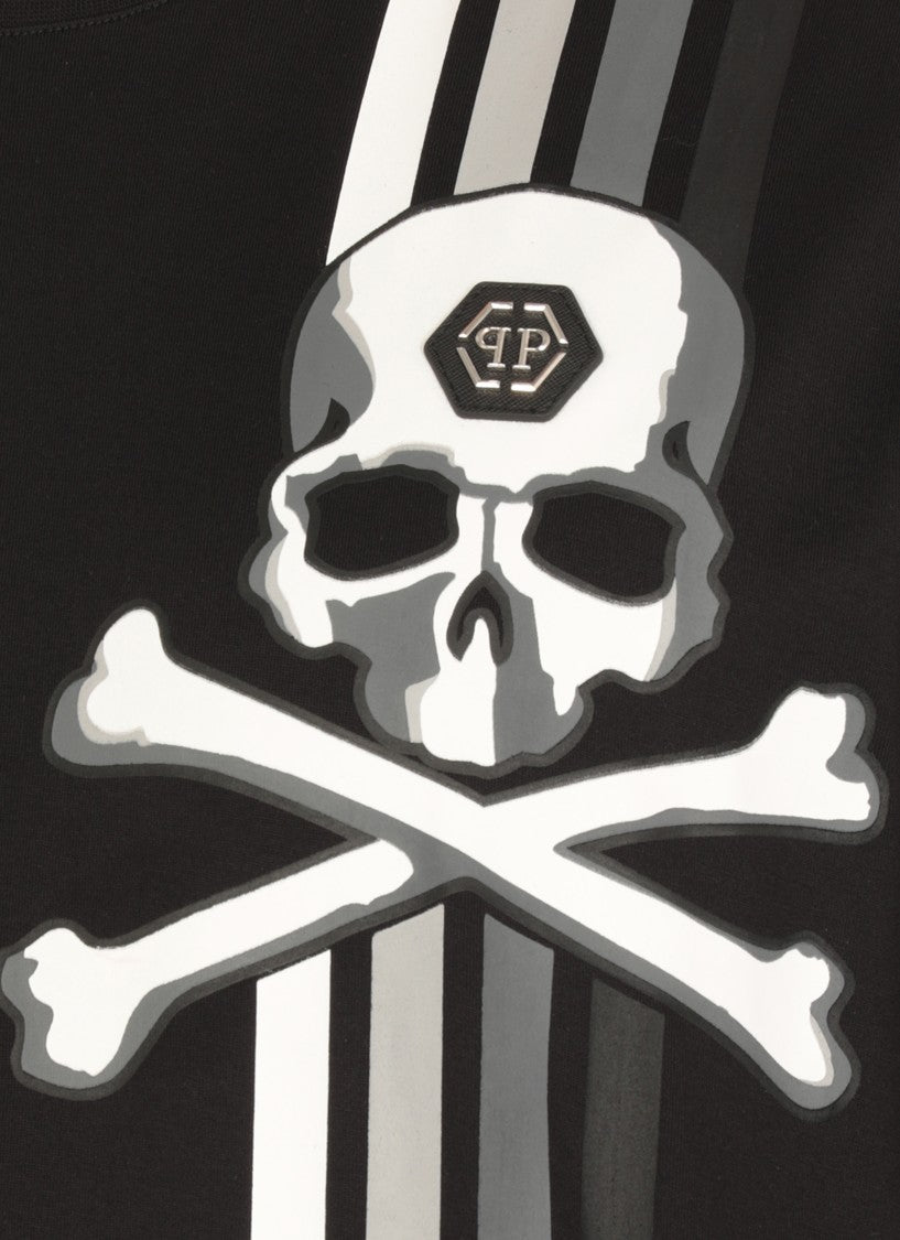 Philipp Plein Black Ss Hexagon T-Shirt